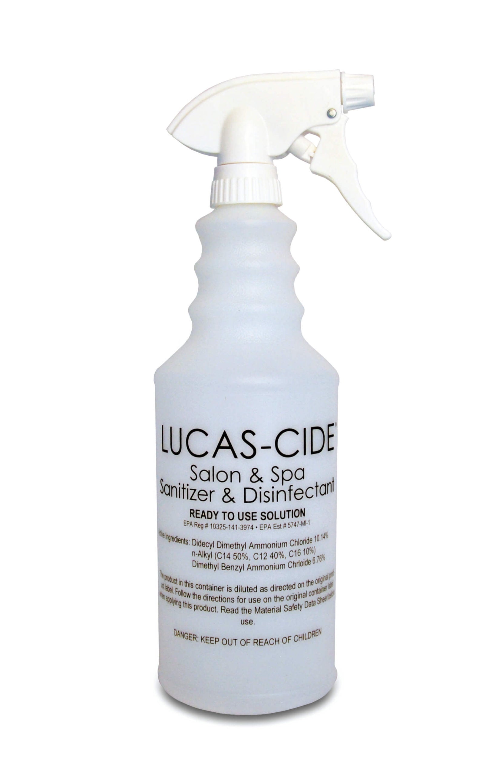 LUCAS-CIDE™ 32oz Empty Spray Bottle
